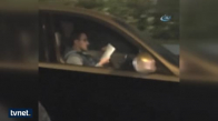 Trafikte Kitap Okuyan Sürücü