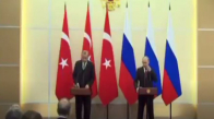 Erdoğan ile Putin'den Görüşme Sonrası Önemli Açıklamalar 