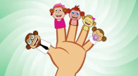 Parmak Ailesi Maymunlar - Finger Family Türkçe 