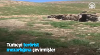 Türbeyi Terörist Mezarlığına Çevirmişler