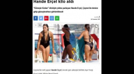  Hande Erçel Fazla Kilolarından Dolayı  Mayo Tercih Etti