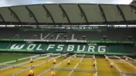 Fırtına Wolfsburg'un Stadı Böyle Zorladı