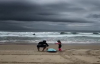 Babasıyla Sörf Yapan Küçük Kız 
