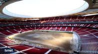 Atletico Madrid'in Yeni Stadı Böyle Görüntülendi