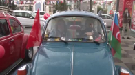 Keçiören’de Klasik Otomobillerden “29 Ekim Cumhuriyet Bayramı” Konvoyu