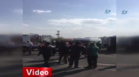 Mardin'de Öğrenci Servisi İle Otomobil Çarpıştı 1’i Ağır 11 Yaralı