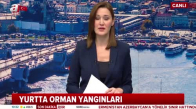 İzmir'de Ormanda Başlayan Yangın Balıkesir'e Sıçradı 