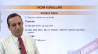 EBA TÜRKÇE LİSE YAZIM KURALLARI-SAYILARIN YAZIMI