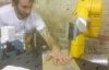 Bıçak Ustası Robot Kol Parmak Arası Bıçak Oyunu