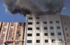 Sultanbeyli'de Özel Bir Hastanenin Çatısında Yangın Çıktı