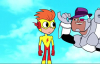 Robin Races Kid Flash - Teen Titans GO!