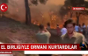 İstanbul Heybeli Ada'da Orman Yangını! İşte Görüntüler