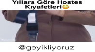 Yıllara Göre Hostes Kıyafetleri