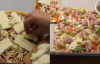 Bazlamadan Pizza Tarifi 4 çeşit Peynirli ve Ton Balıklı Sebzeli Karışık Pizza
