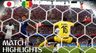 Japonya 2 - 2 Senegal - 2018 Dünya Kupası Maç Özeti