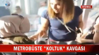 Koltuk Yüzünden Metrobüste Kavga Eden Kadınlar