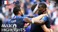 Fransa 2 - 1 Avusturya - 2018 Dünya Kupası Maç Özeti