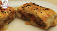 Talaş Böreği Tarifi Milföy Hamurundan Tavuklu Bohça Börek