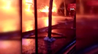 Başkent'te kapalı pazar yerinde yangın