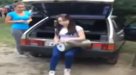 Genç Kızın Süper Darbuka Çalma Yeteneği