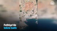 Fethiye'de Tekne Battı