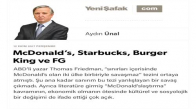 McDonald’s, Starbucks, Burger King ve FG