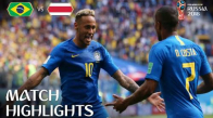 Brezilya 2 - 0 Kosta Rika - 2018 Dünya Kupası Maç Özeti