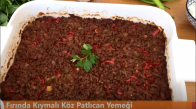 Közlenmiş Patlıcan Yemeği Tarifi 