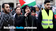 Belçika'da Kudüs Protestosu Düzenlendi