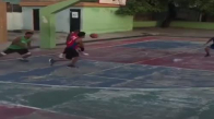 Tek Kollu Çocuktan İnanılmaz Basket