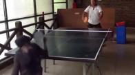 Maymun Ping Pong Oynarsa