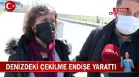 İstanbul Kadıköy'de Deniz Suyunun Çekilmesi Endişe Yarattı! İşte Detaylar