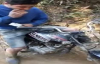 Motosikletini Çakmak Niyetine Kullanan Adam