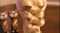 Fiyonk Örgüsü Saç Modeli