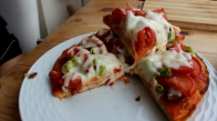 Bazlama Pizza Tarifi Kahvaltılık Tarifleri
