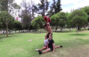 Akrobatik Hünerlerini Sergileyen Rus Gençler