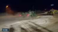 Tanklar Köylülerin Alkışları Eşliğinde Suriye Sınırında