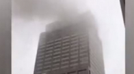 Manhattan'da Binanın Üzerine Helikopter Düştü