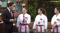 Avrupa Şampiyonu Türkiye Kadın Kata Milli Takımı Beyaz Showdaydı!