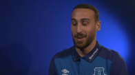 Cenk Tosun'un Everton'da İlk Röportajı