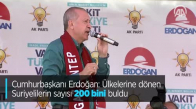 Cumhurbaşkanı Erdoğan: Ülkelerine Dönen Suriyelilerin Sayısı 200 Bini Buldu