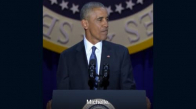 ABD Başkanı Obama, veda konuşmasında gözyaşlarını tutamadı 