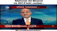 Mehmet Ali Birand Ve 2013'teki Vedası