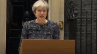 İngiltere Başbakanı Theresa May Buckhingam Sarayı'nda 