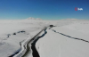 Kars’ta Kar Altındaki Menderesler Büyülüyor 