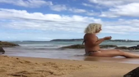 Kumsalda Yoga Yapan Kadının Hazin Sonu
