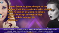 Demet Şener'den Eski Kocası İbrahim Kutluay'a Toz Kondurmadı! Açıklamaları Çok Şaşırttı