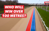 İngiliz Sprinter Dwain Chambers 100 Metrede Atla Yarıştı