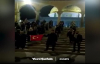 Türk Öğrencilerden Mescid-i Aksa'da Bayraklı Protesto