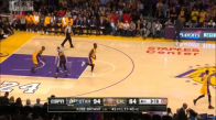 Kobe's Amazing Last 3 minutes and 20 seconds __ Lakers - Jazz 4.13.2016